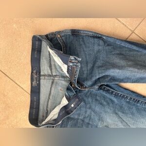 Straight baggy jeans